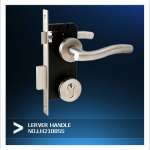 LH-2108SS ชุดกุญแจมือจับก้านโยก สแตนเลส ระบบทั่วไป Stainless Steel Motise Lock Entrance Set*คลิกดูรายละเอียดเพิ่มเติม