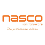 คลิกเลย NL-0881-WA  ชุดอ่างล้างหน้า nasco แขวนผนัง รุ่นโบตั๋น