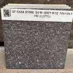 GT CASA STONE DARK GREY R12 10x10cm | 4x4" COTTO*คลิกดูรายละเอียดเพิ่มเติมนะคะ