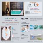 I-Spa OVERFLOW RECYCLING BATHTUB Series : ISLAND