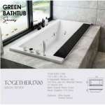 I-Spa GREEN BATHTUB Series : TOGETHER 1700
