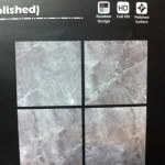 กระเบื้อง 60x60cm พาราดิสโซ่เกรย์(โพลิช) แบบ Super Glossy Super Full HD Tiles Polshed Glazed Porcelain