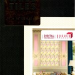 DIGITAL Technology Wall Tiles กระเบื้องบุผนัง โสสุโก้ ดิจิตอล 10x16" 25x40cm