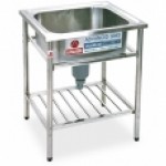 RA 7060 MD (อ่างซิงค์แบบ 1 หลุม) ขนาดซิงค์ (กxย) : 610 x 710 มม. ขนาดหลุมอ่าง (กxยxล) : 500x580x300 มม. สะดือ D +RAT - 7060 (ขาตั้งสเตนเลสสตีลแบบน็อคดาวน์) สำหรับซิงค์ RA 7060 ขนาด (กxยxล) : 610x710x900 มม. 0