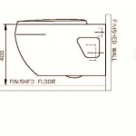 NM-2863/WT นาน สุขภัณฑ์แบบแขวนผนัง (ฝา ธรรมดา) nahm *คลิกดูรายละเอียดค่ะ