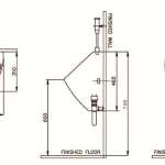 NM-7254/WT ออบิท โถปัสสาวะชายท่อน้ำเข้าด้านบน Nahm นาม*คลิกดูรายละเอียดเพิ่มเติม