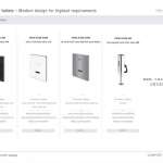 Urinal / toilets - Modern design for highest requirement*คลิกดูรายละเอียดเพิ่มเติมและเงื่อนไขการสั่งซื้อ 0