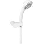 FJHOF-116BWZ ฝักบัวมือถือด้ามโค้ง 2.5" พร้อมสาย PVC 1.5 เมตร สีขาว รุ่น Jolly 0