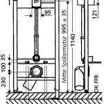 SH 030760099 โครงยึดเหล็ก สําหรับชักโครก แบบแขวนผนัง พร้อมไส้ฟลัชวาล์ว และชุดท่อยาง