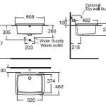 8124-WT อ่างอเนกประสงค์ รุ่น American Sink