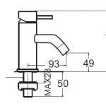 A-2601-10 ก๊อกเดี่ยวอ่างล้างหน้า รุ่น Agate Mono  คลิกดูรายละเอียดสินค้าเพิ่มเติม