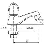 A-7000-20 ก๊อกเดี่ยวอ่างล้างหน้า รุ่น Icono คลิกดูรายละเอียดสินค้าเพิ่มเติม