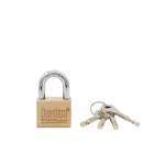 IsOn กุญแจคล้อง ทองเหลือง ระบบวงแหวน (Solid Brass Padlock-Disc) NO.450 (B)