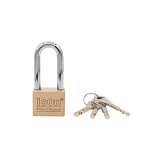 IsOn กุญแจคล้อง ทองเหลือง ระบบวงแหวน (Solid Brass Padlock-Disc) NO.450 (B)