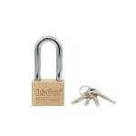 IsOn กุญแจคล้อง ทองเหลือง ระบบวงแหวน (Solid Brass Padlock-Disc) NO.450 (B)