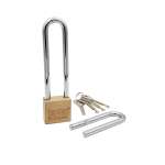 IsOn กุญแจเปลี่ยนงวง ทองเหลือง ระบบวงแหวน (Solid Brass Padlock-Disc)