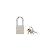 IsOn กุญแจคล้อง เหล็ก ชุบซาติน ระบบวงแหวน (Steel Padlock-Disc) NO.430SN-30