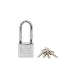 IsOn กุญแจคล้อง เหล็ก ชุบโครเมียม ระบบวงแหวน (Steel Padlock-Disc)