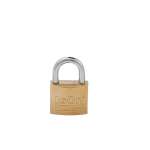 IsOn กุญแจสปริงเหล็ก ชุบทอง ขนาด 25-50 มม. (Solid Steel Padlock-Spring)