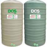 ถังเก็บน้ำบนดิน DOS PORCIO  สี Cream (CM), Green (GR) ขนาด 550 - 16500 ลิตร
