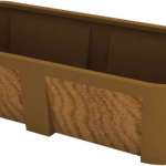 ถังเก็บน้ำบนดิน DOS TIMBERA ขนาด 900 ลิตร สี Lite oak