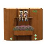 ถังเก็บน้ำบนดิน DOS TIMBERA ขนาด 900 ลิตร สี Lite oak 0