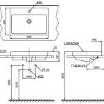 L1616C อ่างล้างหน้าวางบนเคาน์เตอร์ 