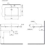 LW952JW/F อ่างล้างหน้าวางบนเคาน์เตอร์ 