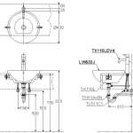 LW533JW/F อ่างล้างหน้าฝังครึ่งเคาน์เตอร์ 