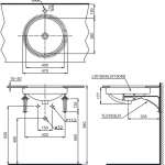 LW1504 อ่างล้างหน้าฝังใต้เคาน์เตอร์ 