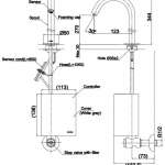 DLE110A2NK-EC ก๊อกเดี่ยวเซ็นเซอร์ สร้างพลังงานในตัวเอง ประหยัดน้ำ 2 ลิตร/นาที