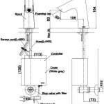 DLE117ANK-AC ก๊อกเดี่ยวเซ็นเซอร์ (ใช้ไฟฟ้า 220V) ประหยัดน้ำ 1.5 ลิตร/นาที