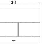 MB171M#SS ปุ่มกดสำหรับหม้อน้ำซ่อนผนัง (Stainless Steel)