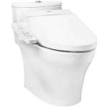 CW885UW4 โถสุขภัณฑ์ชิ้นเดียว พร้อมฝา WASHLET ระบบชำระล้าง TORNADO ใช้น้ำ 4.5/3 ลิตร | TWS 0