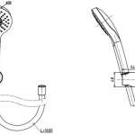 TBW01008T ฝักบัวพร้อมสาย 1 ฟังก์ชั่น รุ่น G Selection