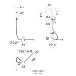 คลิกเลย HFGSZ-H00001 ก๊อกอ่างล้างมือระบบเท้าเหยียบ ยี่ห้อ VRH