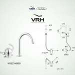 คลิกเลย HFGSZ-H00001 ก๊อกอ่างล้างมือระบบเท้าเหยียบ ยี่ห้อ VRH 0