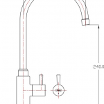 SF-106J ก๊อกซิงค์เดี่ยวตั้งเคาน์เตอร์ HANG *คลิกดูรายละเอียดเพิ่มเติม