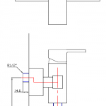 คลิกเลย BS-121 ก๊อกผสมยืนอาบก้านโยก HANG รุ่น SQUARE II