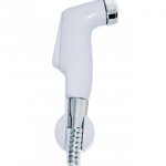 คลิกเลย SE-007 ชุดสายฉีดชำระ HANG4 สีขาว+STOP VALVE ยี่ห้อ Hang 0