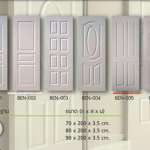 บานประตู UPVC ไวนิล สีขาว รุ่น BenR BWOOD ใช้ได้ทั้งภายนอก ภายใน คลิกดูรายละเอียดเพิ่มเติมค่ะ