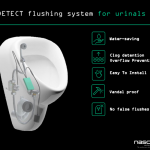 NU-9928-AC : CARE โถปัสสาวะชายพร้อม Detect Sensor-AC (ไฟฟ้า) รุ่น แคร์