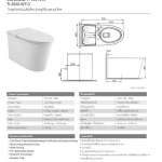 TI-3232-WT-0 สุขภัณฑ์ชิ้นเดียว รุ่น STUDIO S ใช้น้ำ 4.8 ลิตร 