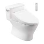 CW188UW3R โถสุขภัณฑ์ชิ้นเดียว พร้อมฝา WASHLET C5 ใช้น้ำ 3.8 ลิตร