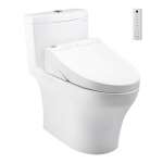 CW889UW3R โถสุขภัณฑ์ชิ้นเดียว พร้อมฝา WASHLET C5 ใช้น้ำ 4.5/3 ลิตร 0