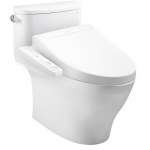 CW887UW2R โถสุขภัณฑ์ชิ้นเดียว พร้อมฝา WASHLET C2 ใช้น้ำ 4.8 ลิตร