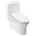 CST920UW2R โถสุขภัณฑ์สองชิ้น พร้อมฝา WASHLET C2 ใช้น้ำ 4.5/3 ลิตร 0