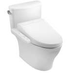 CST767UW2R โถสุขภัณฑ์สองชิ้น พร้อมฝา WASHLET C2 ใช้น้ำ 4.8 ลิตร