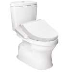 CST340UW1R1 โถสุขภัณฑ์สองชิ้น พร้อมฝา WASHLET SIMPLE 0