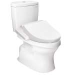 CST340UW1R1 โถสุขภัณฑ์สองชิ้น พร้อมฝา WASHLET ใช้น้ำ 4.8/3 ลิตร